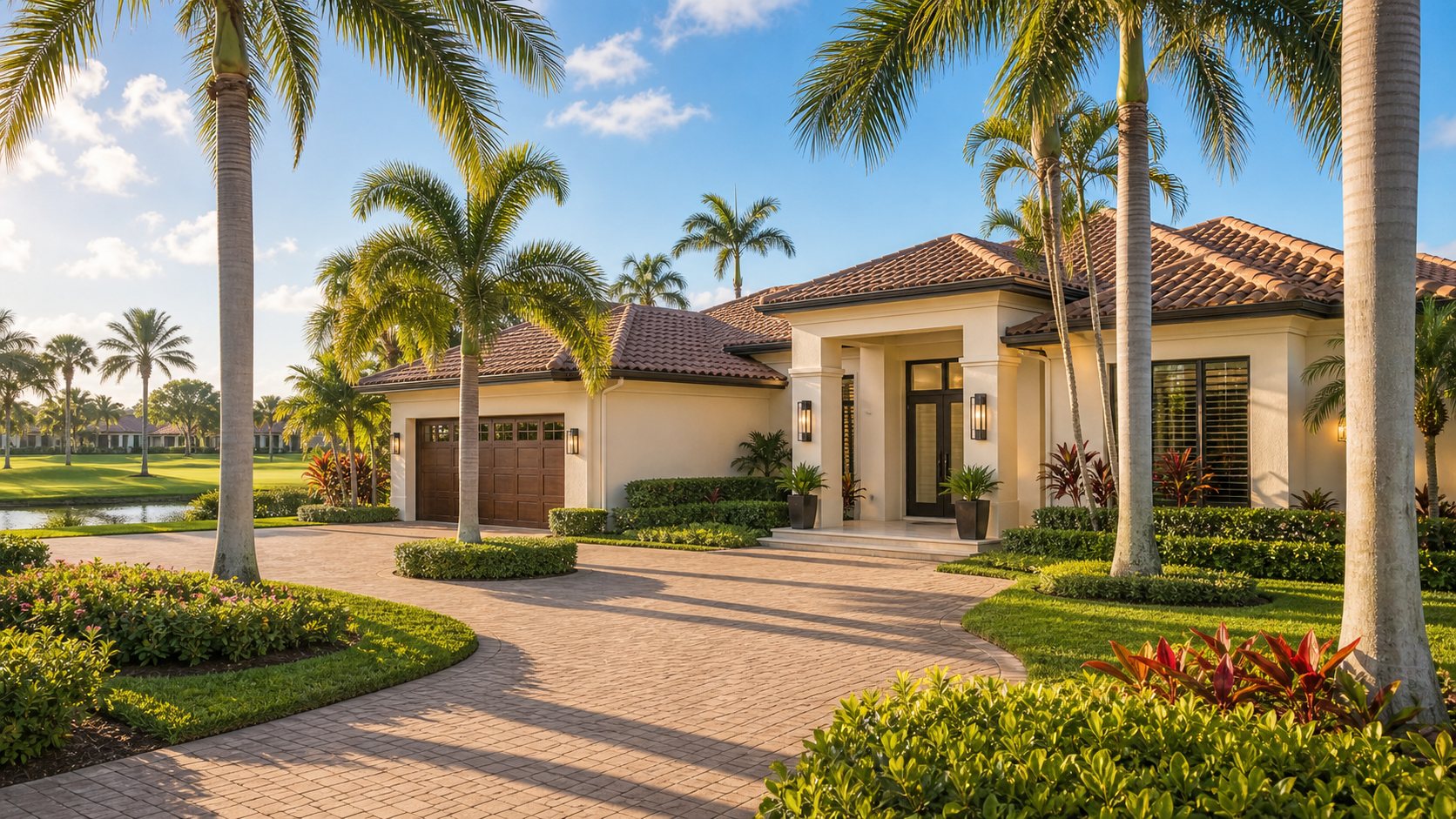 Finished custom home addition in West Boca Raton (representative)