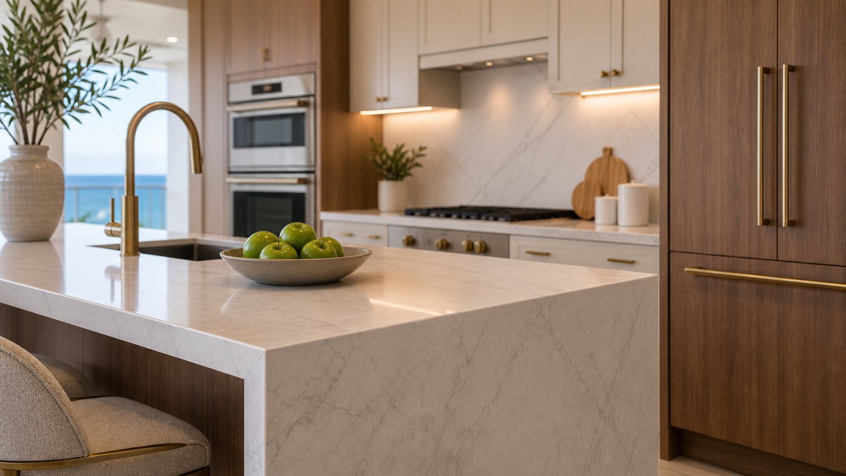 Finished luxury apartment remodel (representative)