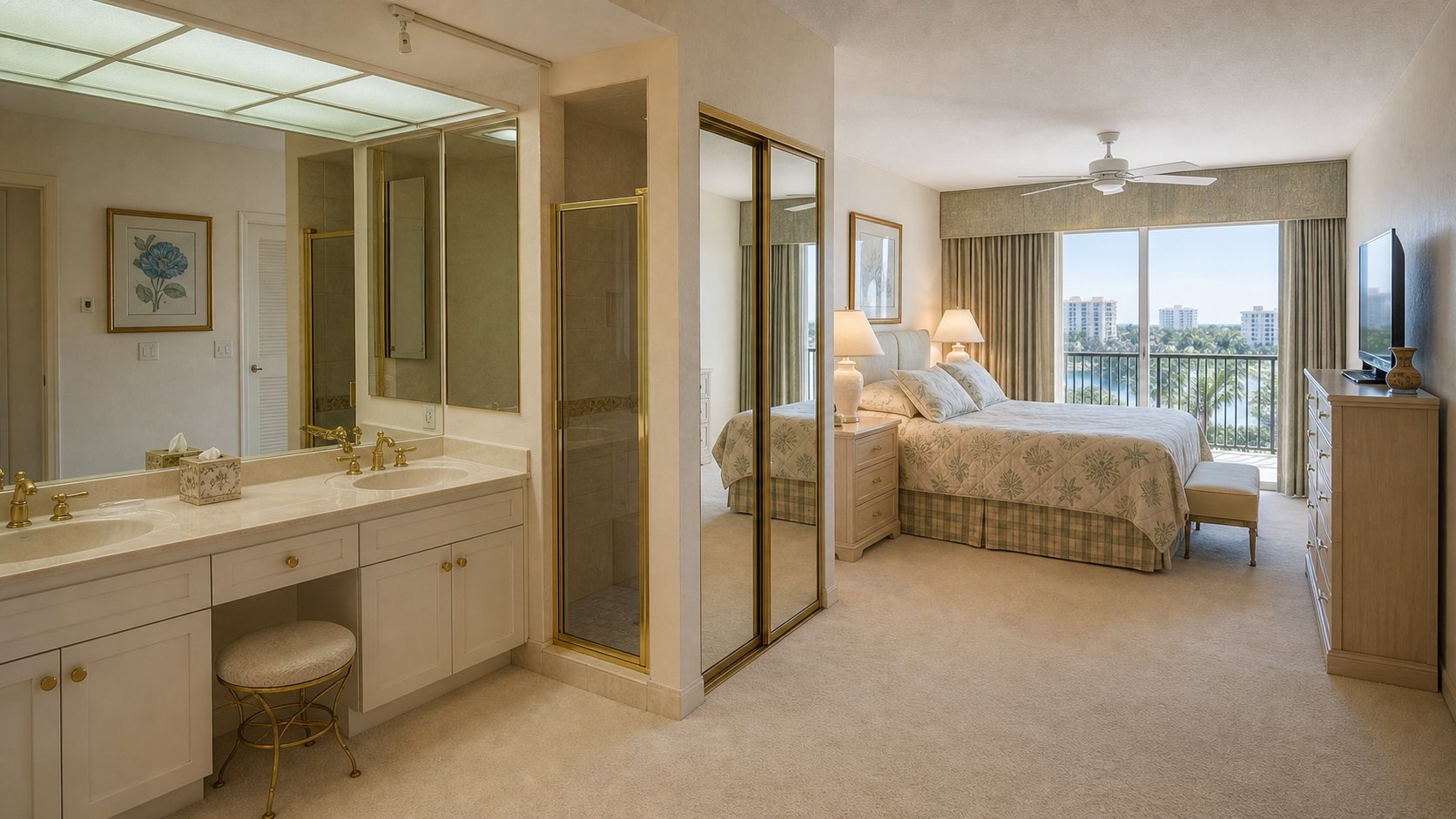 Finished oceanfront condo (representative)