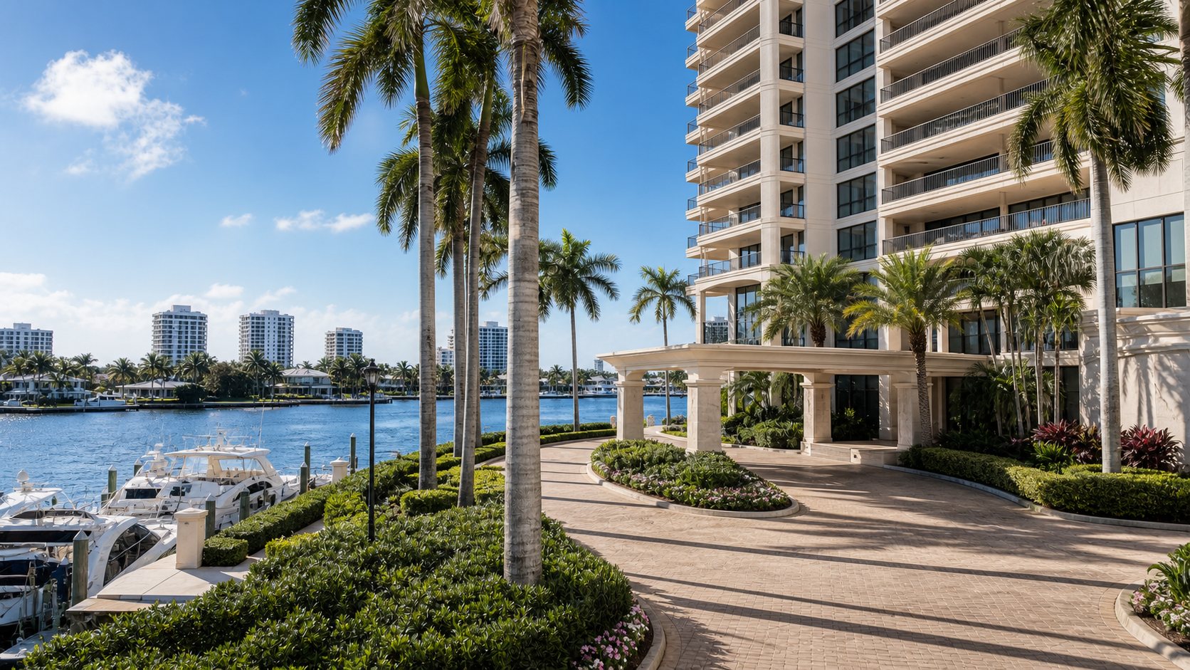 Boca Raton oceanfront condominium
