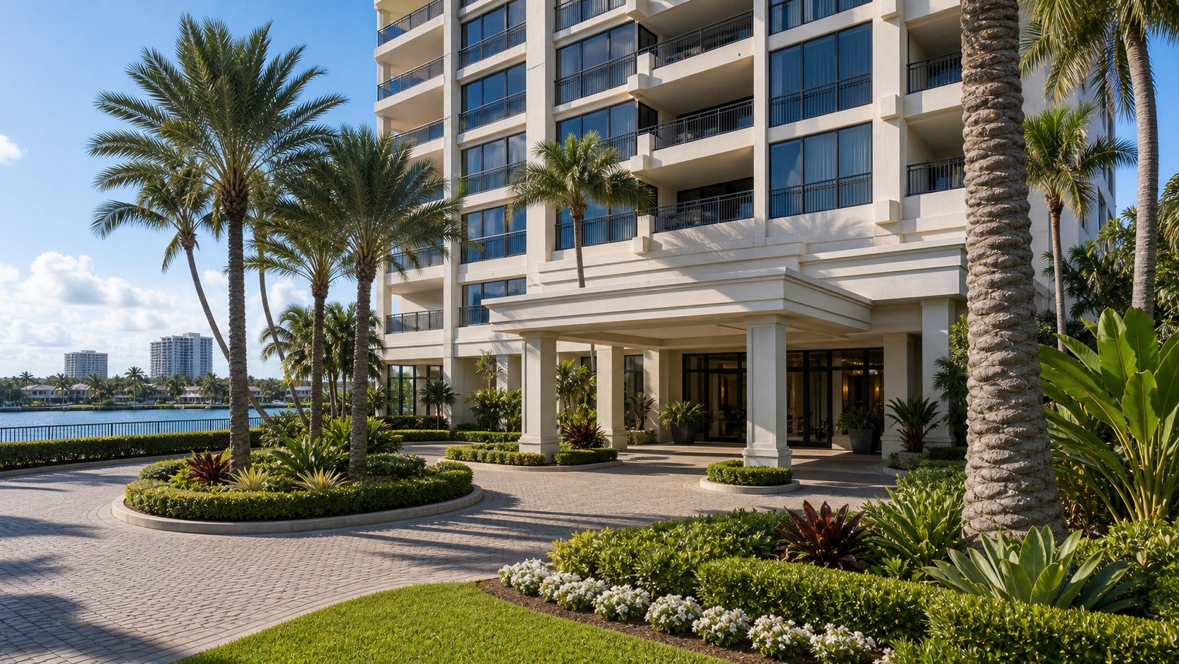 Boca Raton building with impact glazing