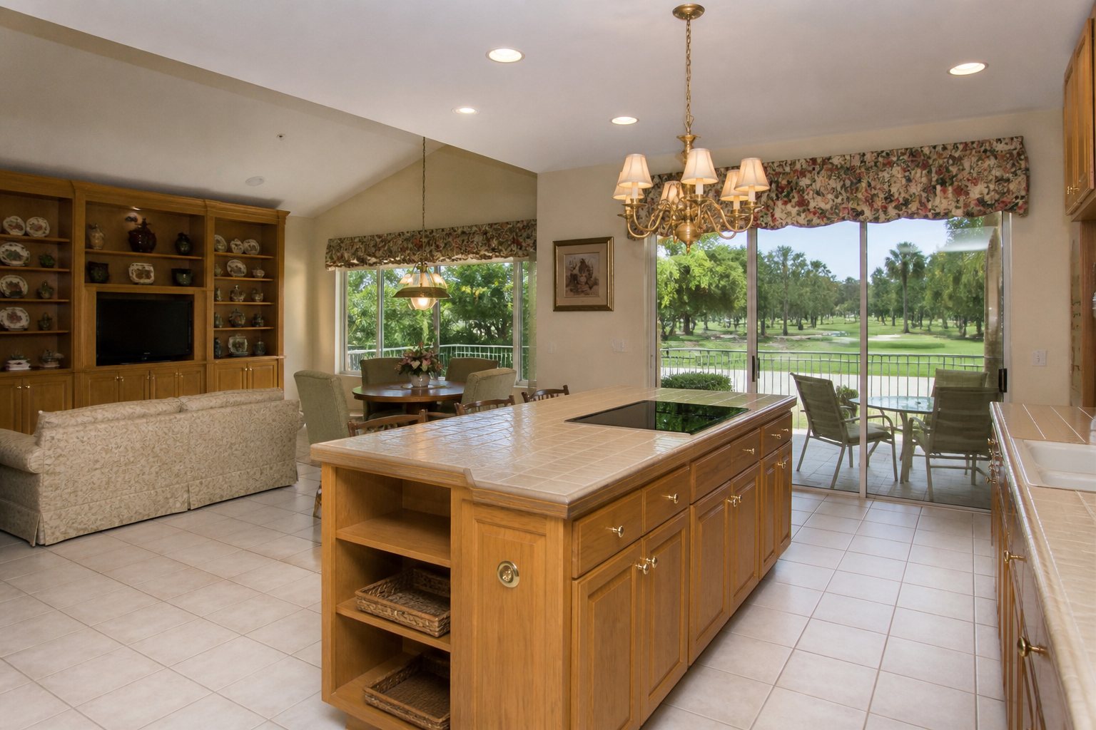 Finished country-club home (representative)