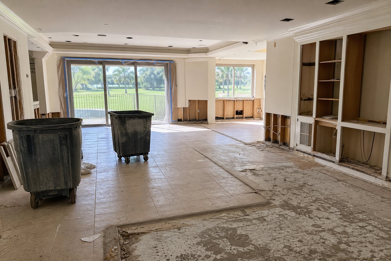 Finished country-club home (representative)