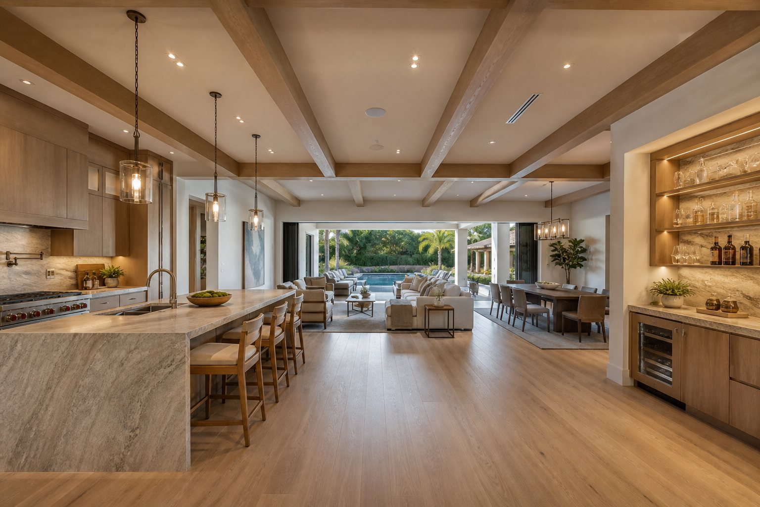 country-club home during renovation (representative)