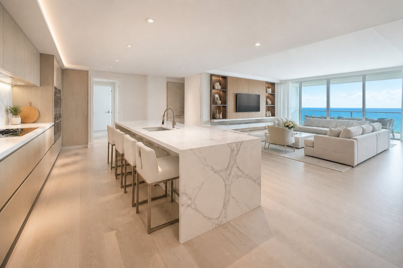 West Boca home during renovation (representative)